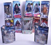 COLLECTION OF ASSORTED PLAYMATES STAR TREK ACTION FIGURES