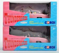 THUNDRBIRDS- TWO CORGI MADE FAB 1 DIECAST MODELS