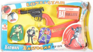 RARE LONE STAR BATMAN BATZOOKA POP GUN PLAYSET
