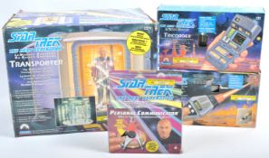 COLLECTION OF X4 PLAYMATES / BANDAI STAR TREK PLAYSETS
