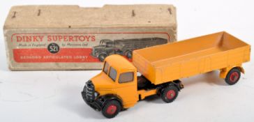 ORIGINAL VINTAGE DINKY SUPERTOYS DIECAST MODEL BEDFORD LORRY