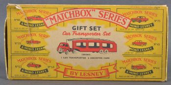 LESNEY MATCHBOX SERIES GIFT SET CAR TRANSPORTER