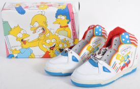 PAIR OF ORIGINAL VINTAGE BART SIMPSONS ' BART BOOT ' TRAINERS