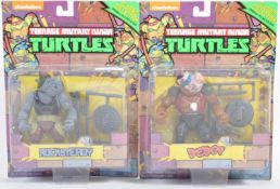 TWO ORIGINAL PLAYMATES TMNT CLASSIC COLLECTION ACTION FIGURES