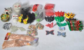 LARGE COLLECTION OF ASSORTED HALLOWEEN FANCY DRESS MASKS