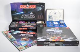 COLLECTION OF ASSORTED STAR TREK MEMORABILIA GAMES