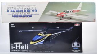 TWO RADIO CONTROLLED RC MODEL AEROPLANE & HELICOPTER