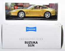 ORIGINAL BBURAGO 1/18 SCALE FERRARI 550 MARANELLO STANDOX FINISH