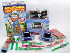 COLLECTION OF ASSORTED VINTAGE ELECTRONIC GAMES & ACCESSORIES