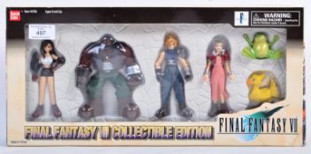 ORIGINAL BANDAI FINAL FANTASY VII COLLECTIBLE ACTION FIGURE SET