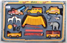 ORIGINAL VINTAGE CORGI DIECAST MODEL ' JEAN RICHARD CIRCUS '