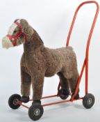 ORIGINAL VINTAGE LINES BROS OF IRELAND PUSH ALONG DOG