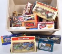 LARGE COLLECTION OF ASSORTED DIECAST - LLEDO, CORGI ETC