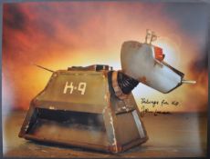 DOCTOR WHO – K9 – JOHN LEESON AUTOGRAPHED 16X12