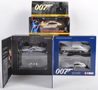 COLLECTION OF X3 CORGI JAMES BOND DIECAST MODEL CARS