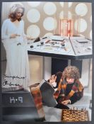 DOCTOR WHO - K9 - JOHN LEESON SIGNED 16X12