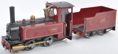 VINTAGE MSS MAMOD 0 GAUGE LIVE STEAM TRAINSET LOCOMOTIVE