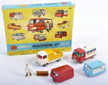 ORIGINAL VINTAGE CORGI TOYS DIECAST GIFT SET 24 CONSTRUCTOR SET