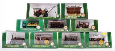COLLECTION OF OXFORD DIECAST 1/76 SCALE STEAM RELATED DIECAST