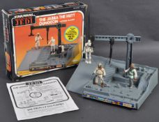 STAR WARS - RARE SEARS EXCLUSIVE 1983 JABBA HUTT DUNGEON PLAYSET