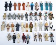 LARGE COLLECTION OF VINTAGE KENNER STAR WARS ACTION FIGURES