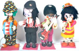 COLLECTION OF X4 VINTAGE ANIMATRONIC SHOP DISPLAY PUPPETS