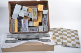 ASSORTMENT OF MARVEL CHESS COLLECTION PIECES AND BOARDS