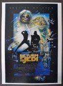 STAR WARS - DAVE PROWSE - DARTH VADER SIGNED 16X12 POSTER