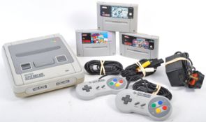 VINTAGE SNES SUPER NINTENDO ENTERTAINMENT SYSTEM GAMES CONSOLE