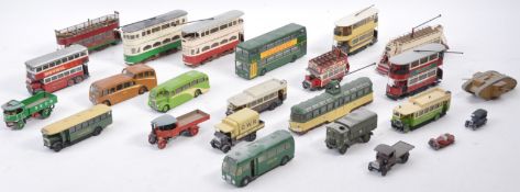 COLLECTION OF VINTAGE 1/76 SCALE WHITE METAL & PLASTIC MODEL KITS