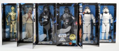 COLLECTION OF X6 KENNER STAR WARS COLLECTOR SERIES FIGURES