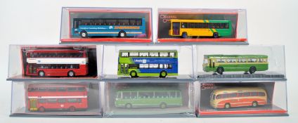 COLLECTION OF X8 CORGI ORIGINAL OMNIBUS DIECAST MODEL BUSES