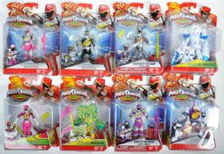 COLLECTION OF X8 BANDAI MADE POWER RANGERS ACTION FIGURES
