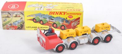 ORIGINAL VINTAGE DINKY SUPERTOYS DIECAST MODEL LEYLAND TRUCK