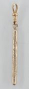 ANTIQUE 9CT GOLD MECHANICAL PENCIL