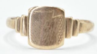 STAMPED 9CT GOLD RING
