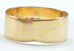 STAMPED 18CT GOLD RING