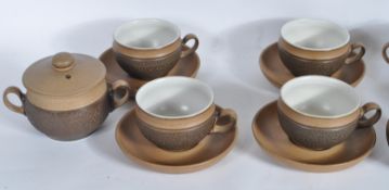 COLLECTION OF RETRO VINTAGE DENBY POTTERY