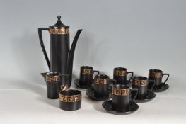 1970’S PORTMEIRION SIX PERSON TEA SET DESIGN BY SUSAN WILLIAM ELLIS