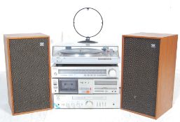RETRO VINTAGE 20TH CENTURY SONY HI-FI MUSICAL STACKING SYSTEM