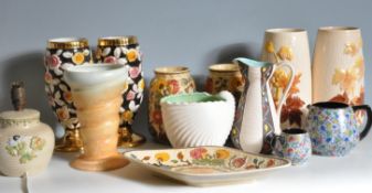 COLLECTION OF VINTAGE 20TH CENTURY CERAMIC VASES