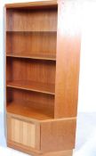 G PLAN - BRITISH MODERN DESIGN - RETRO VINTAGE TEAK WOOD CORNER CABINET