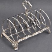 VICTORIAN SILVER HALLMARKED TOAST RACK