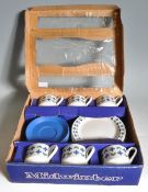 A retro vintage mid 20th century 18 piece Midwinter Roselle pattern tea service comprising of six