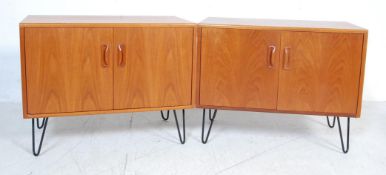 TWO 1970’S TEAK WOOD G-PLAN FRESCO CABINETS