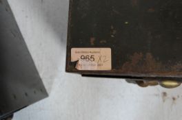 TWO 1950’S DESK TOP MULTI DRAWERS FILING CABINETS