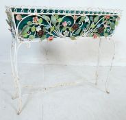 20TH CENTURY METAL WIRED PLANT STAND