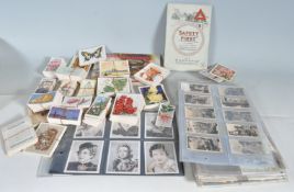 COLLECTION OF CIGARETTE CARDS AND TRADE CARDS