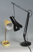 TWO 20TH CENTURY ANGLEPOISE DESK TABLE LAMPS