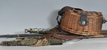 COLLECTION OF VINTAGE RETRO FISHING EQUIPMENT